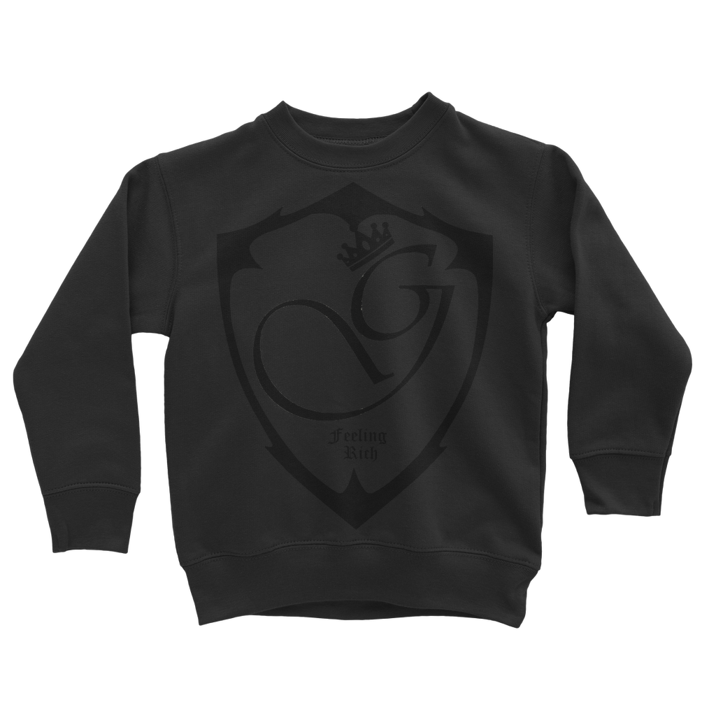 Feeling rich Classic Kids Sweatshirt