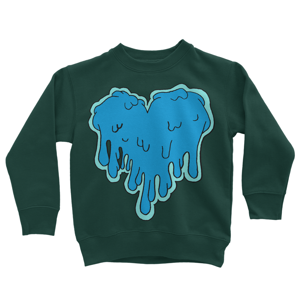benzo heart Classic Kids Sweatshirt