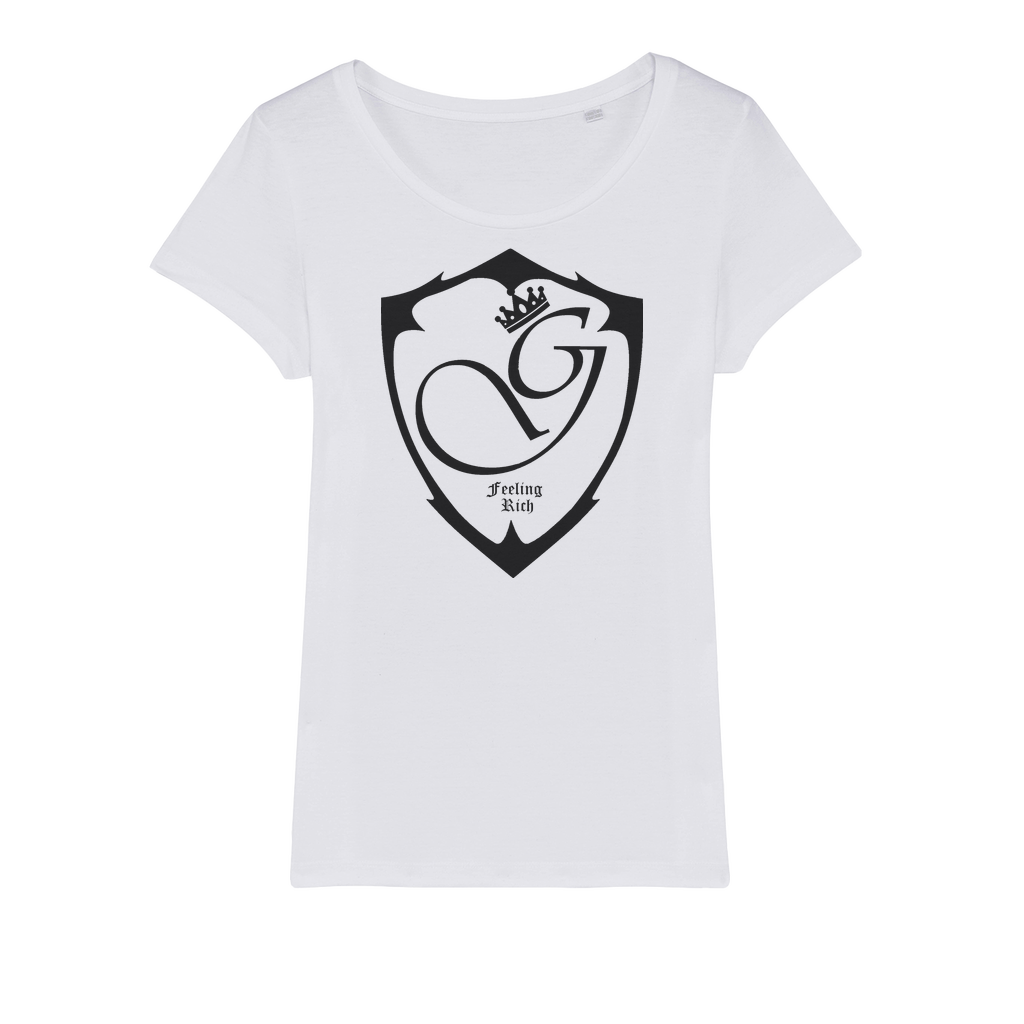 Feeling rich Organic Jersey Womens T-Shirt