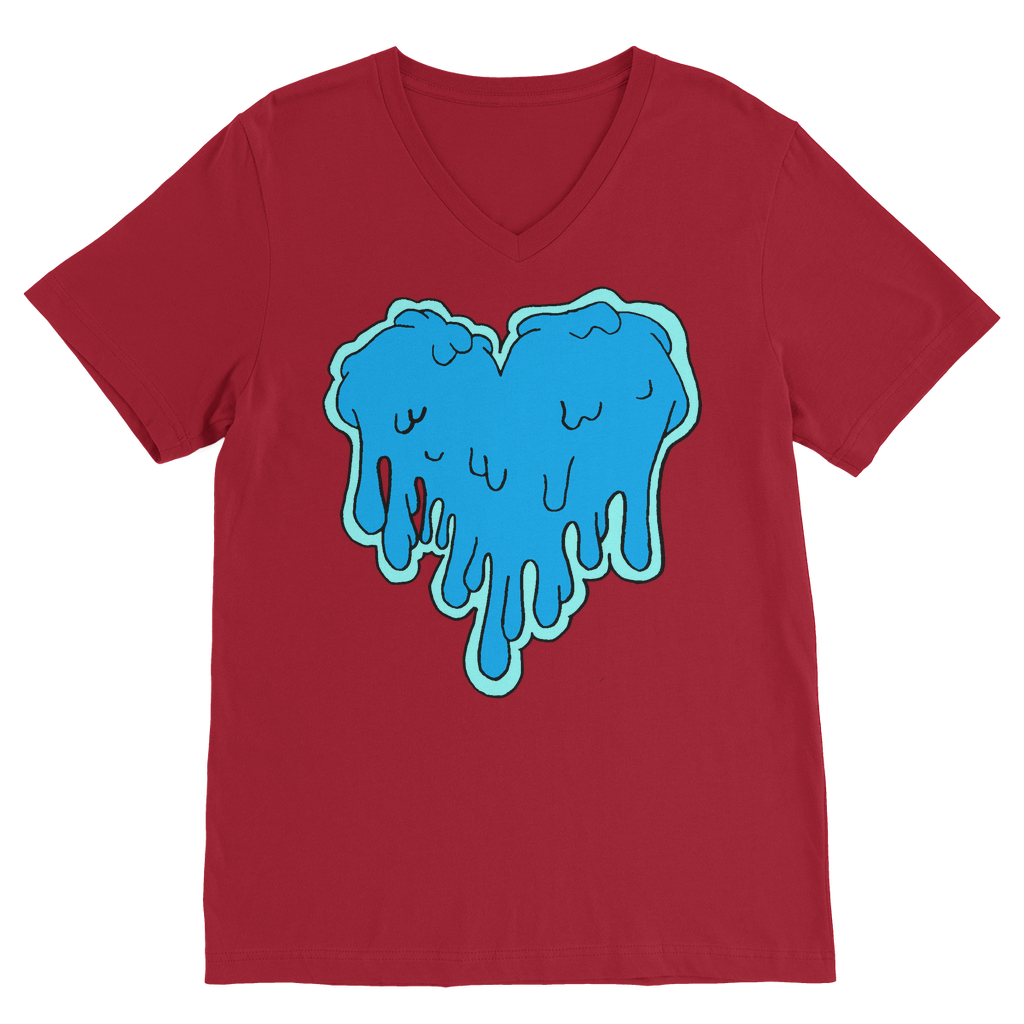 benzo heart Premium V-Neck T-Shirt