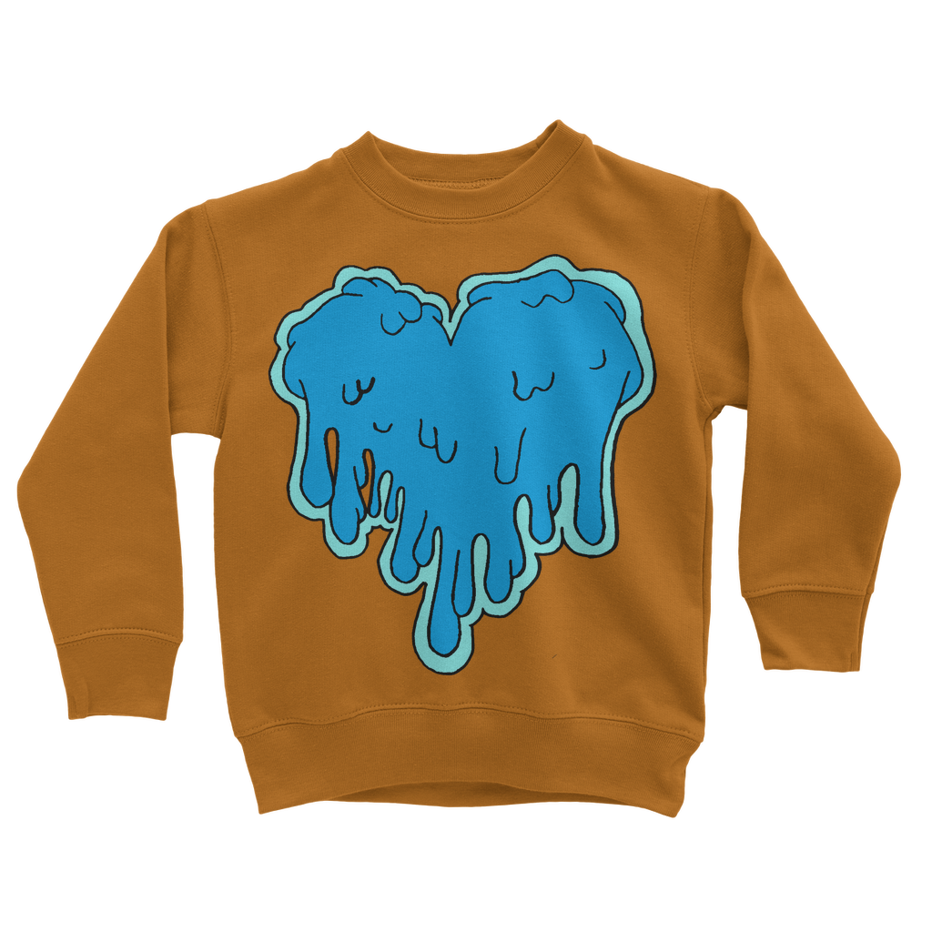 benzo heart Classic Kids Sweatshirt