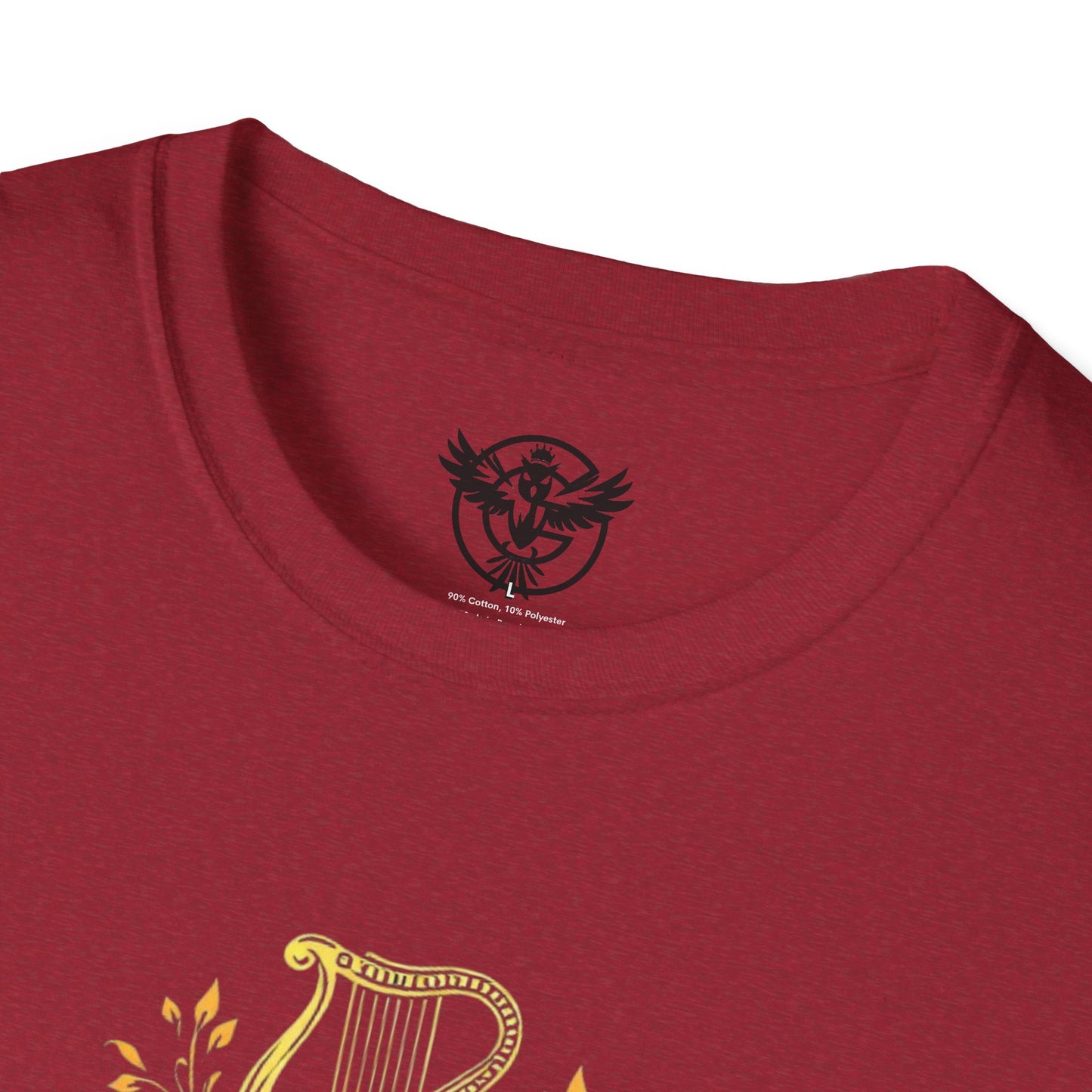 G.A. Gorgani Music Unisex Softstyle T-Shirt – Elegant Musical Design for Music Lovers