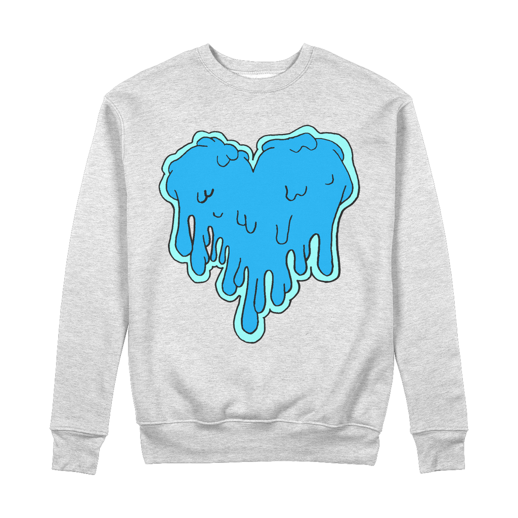 benzo heart 100% Organic Cotton Sweatshirt