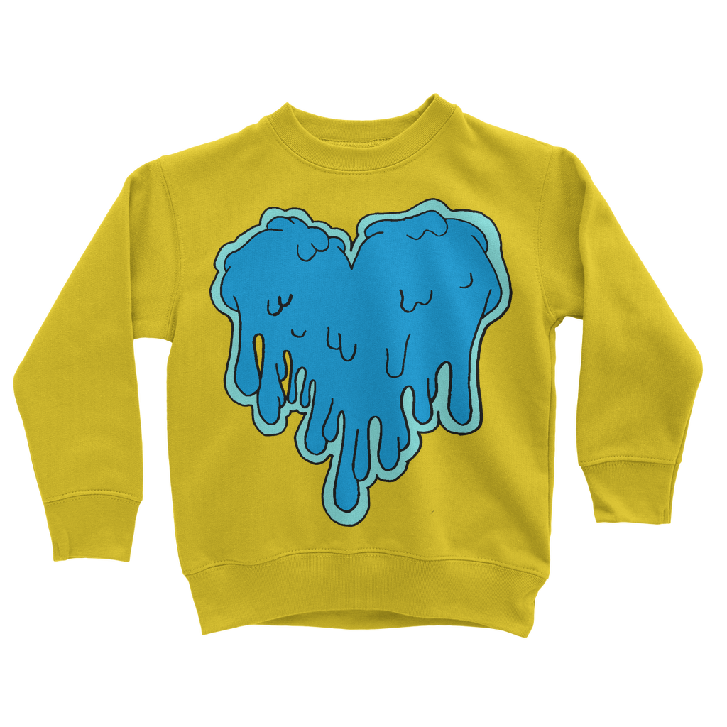benzo heart Classic Kids Sweatshirt