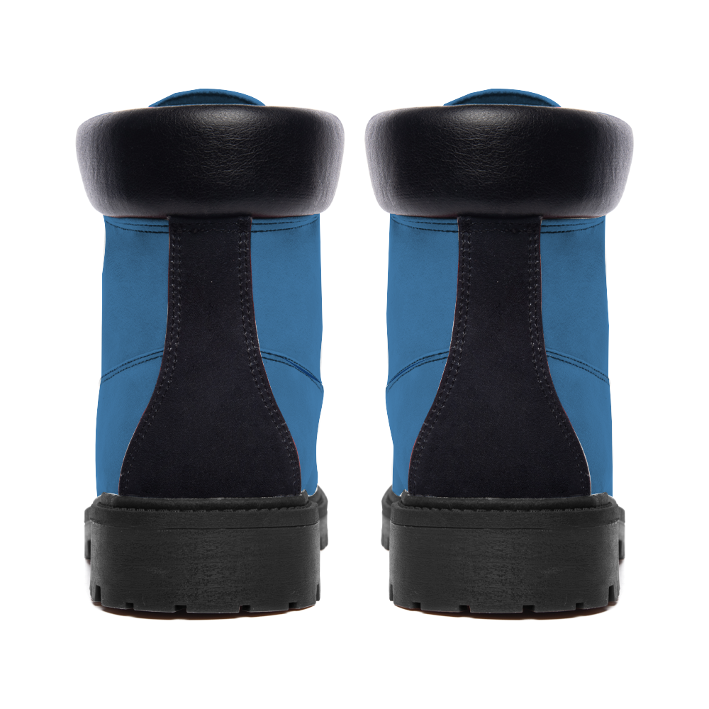 Gorgani steel blue Boots Round Toe Boots Fashion Boots