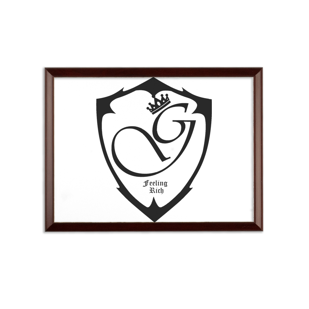 Feeling rich Sublimation Wall Plaque