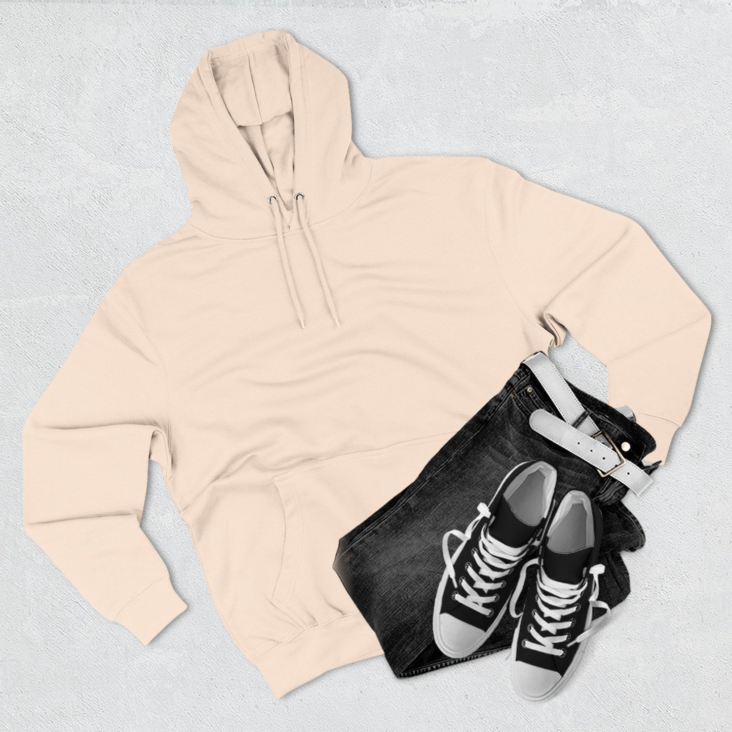 Gorgani Fitness Three-Panel Fleece Hoodie