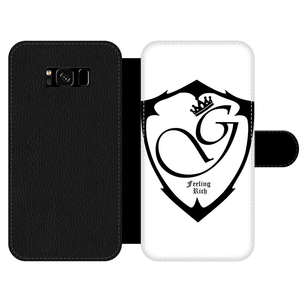 Feeling rich Front Printed Wallet Cases