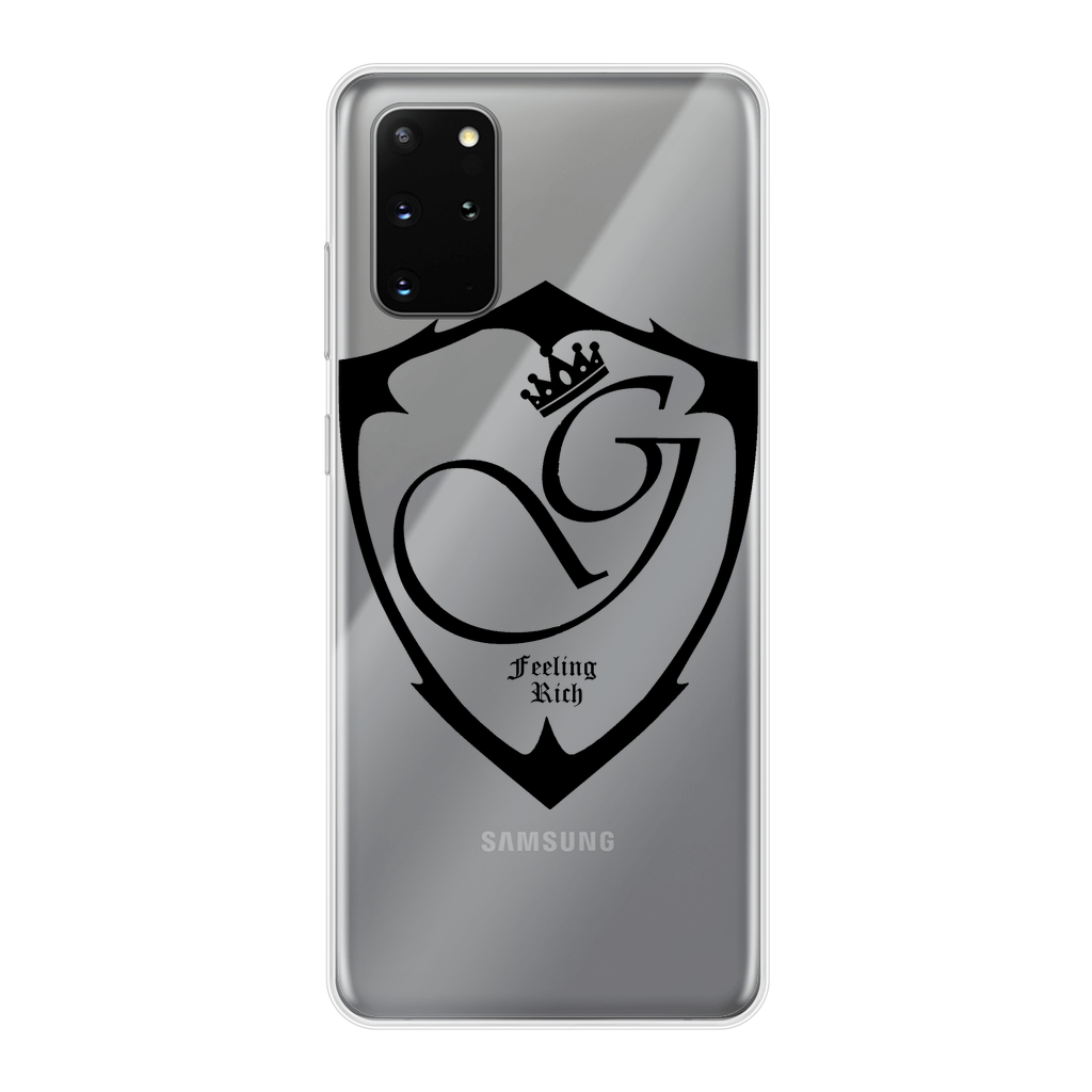Feeling rich Back Printed Transparent Soft Phone Case