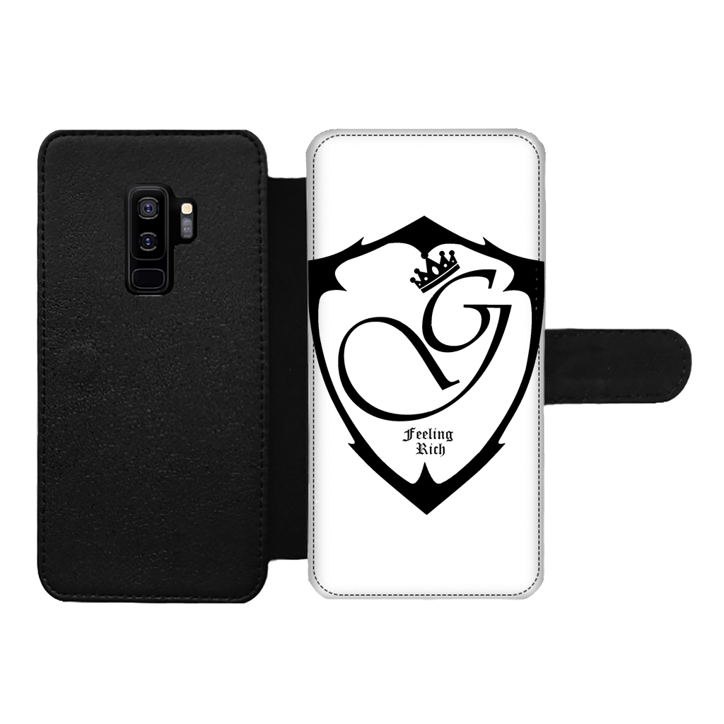 Feeling rich Front Printed Wallet Cases