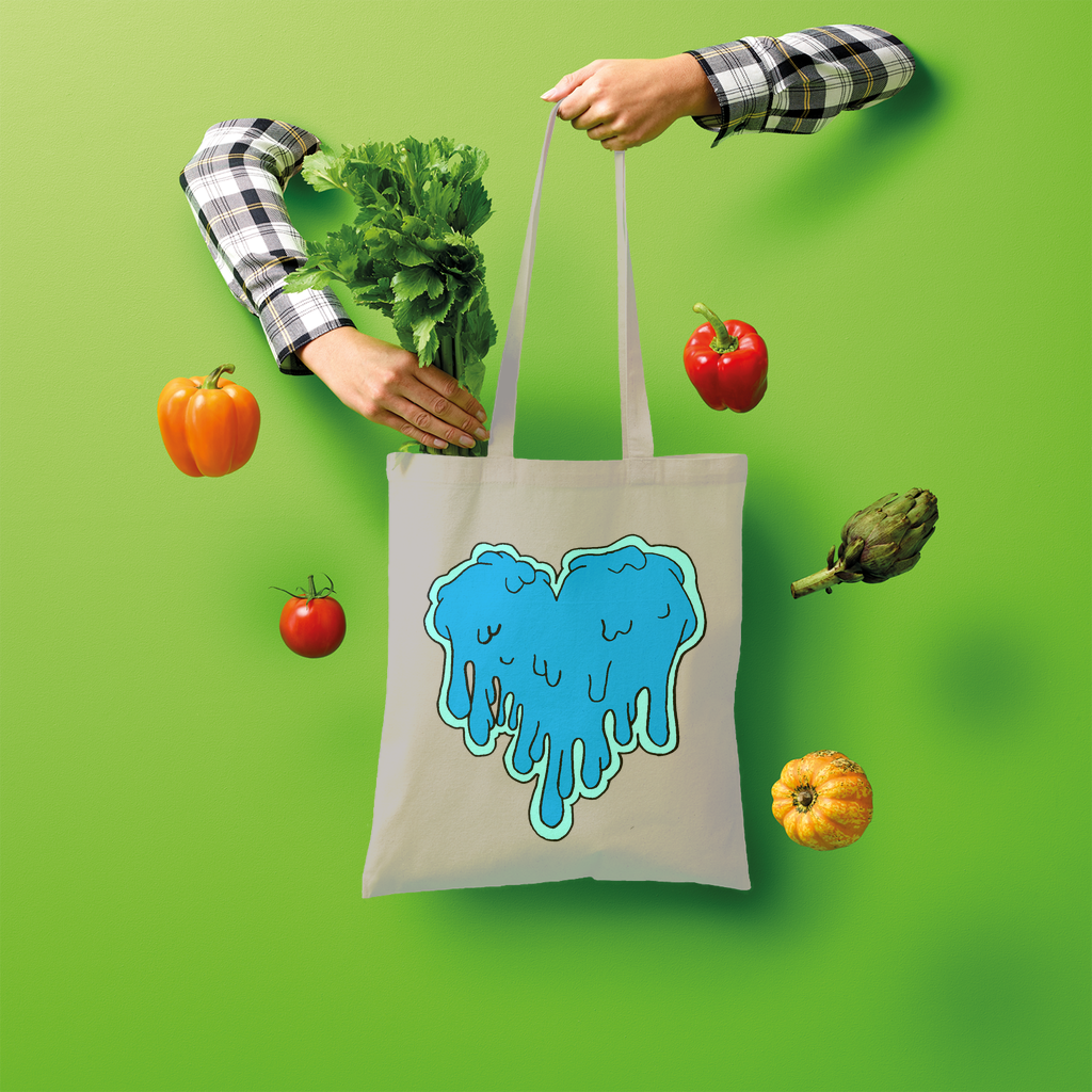 benzo heart Shopper Tote Bag