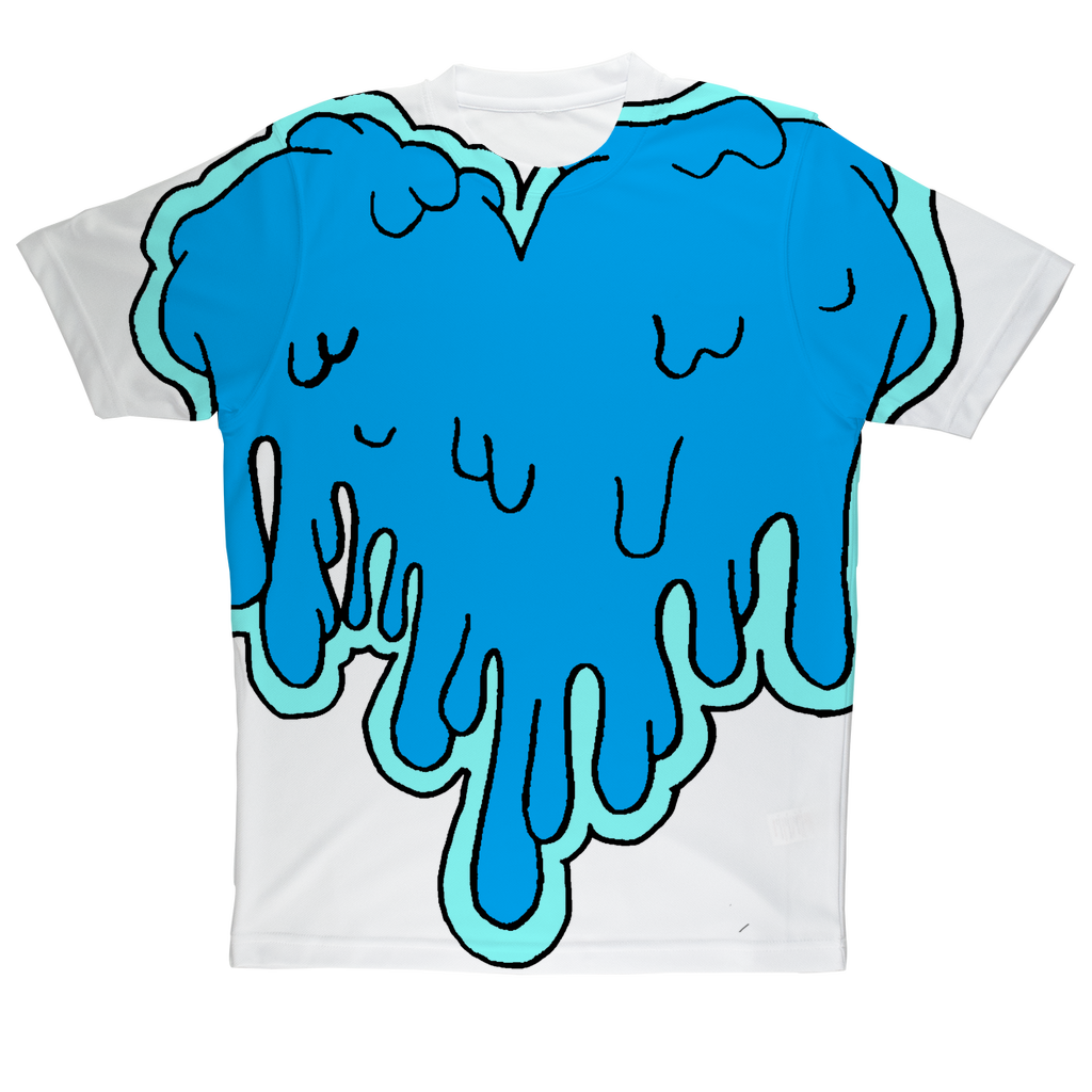 benzo heart Sublimation Performance Adult T-Shirt