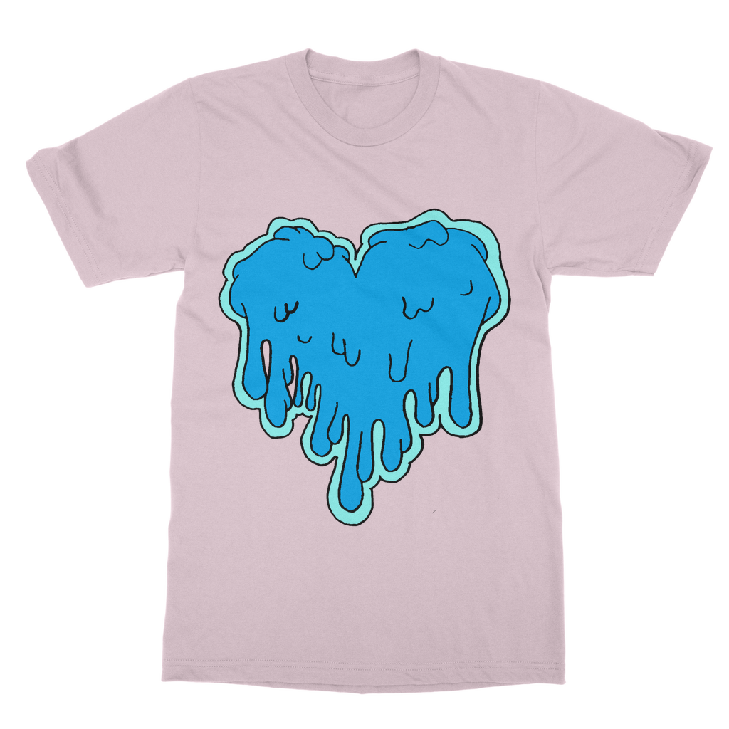 benzo heart T-Shirt Dress