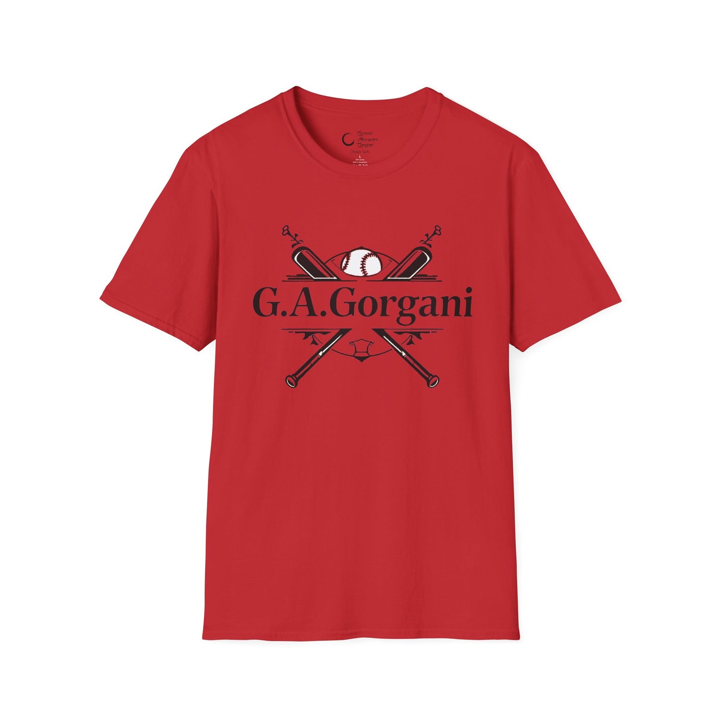 Baseball Graphic Unisex Softstyle T-Shirt - G.A. Gorgani
