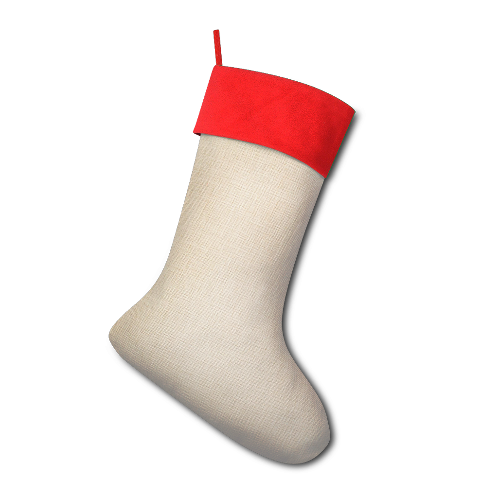 benzo heart Sublimation Christmas Stocking