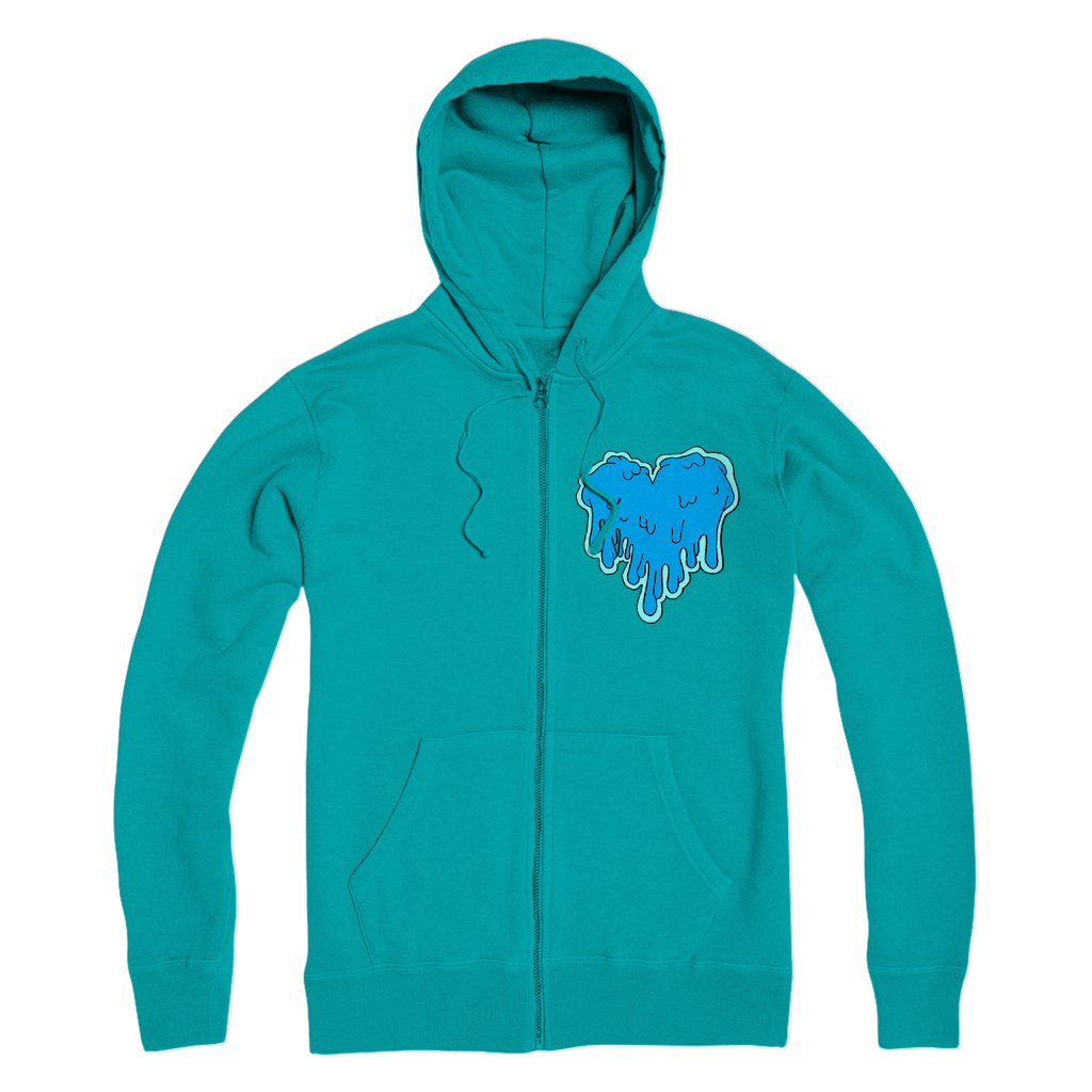 benzo heart Premium Adult Zip Hoodie