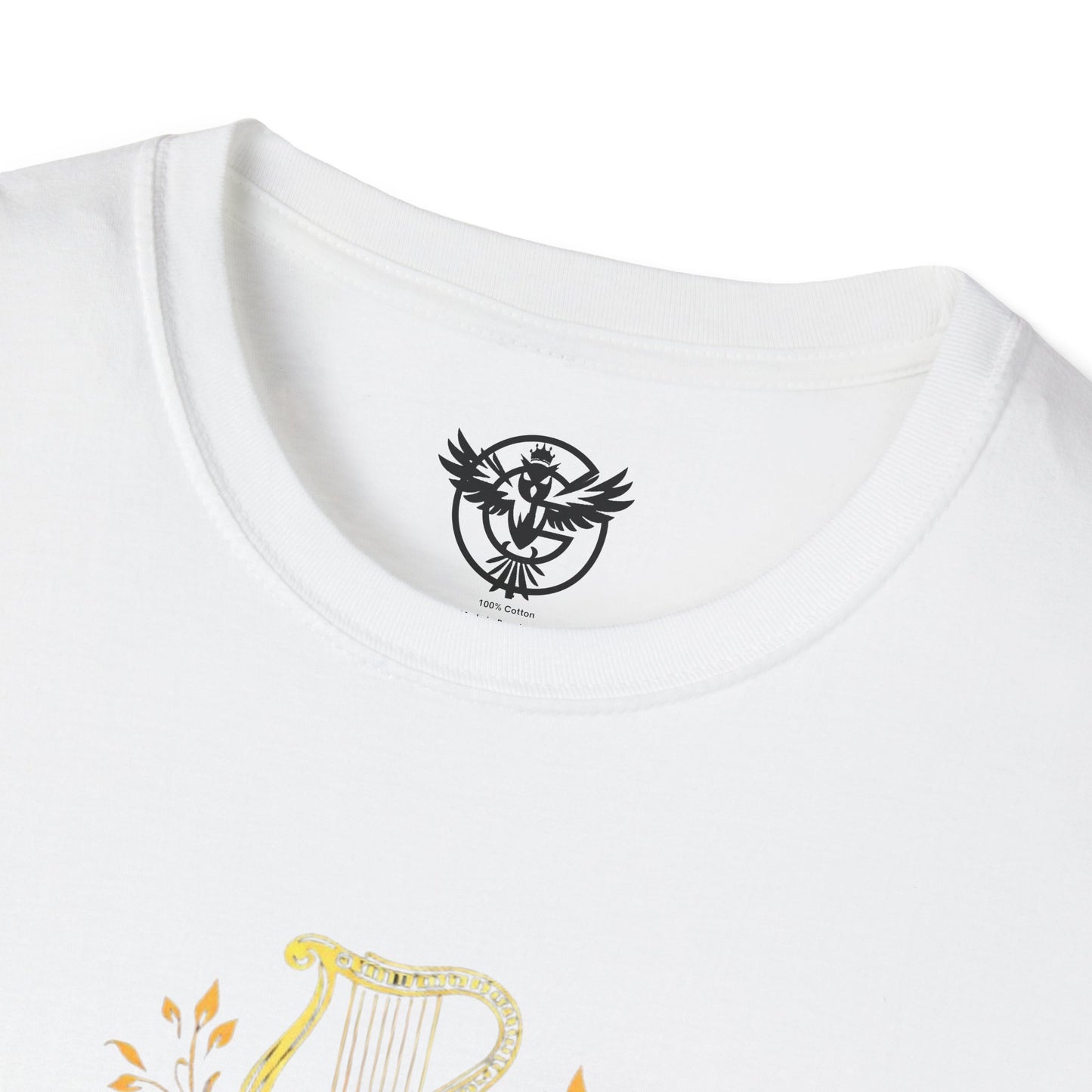 G.A. Gorgani Music Unisex Softstyle T-Shirt – Elegant Musical Design for Music Lovers