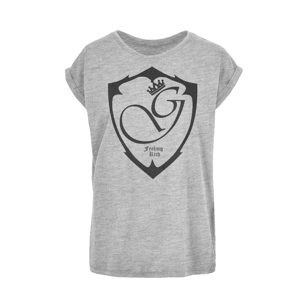 Feeling rich Women's Extended Shoulder T-Shirt XS-5XL