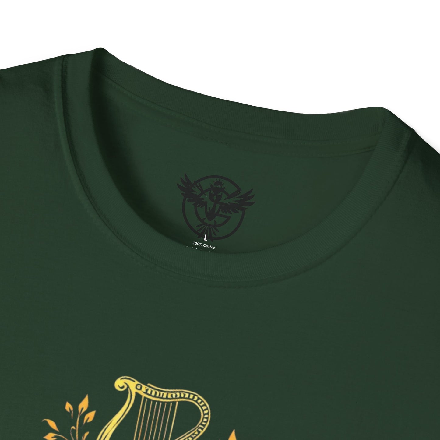 G.A. Gorgani Music Unisex Softstyle T-Shirt – Elegant Musical Design for Music Lovers