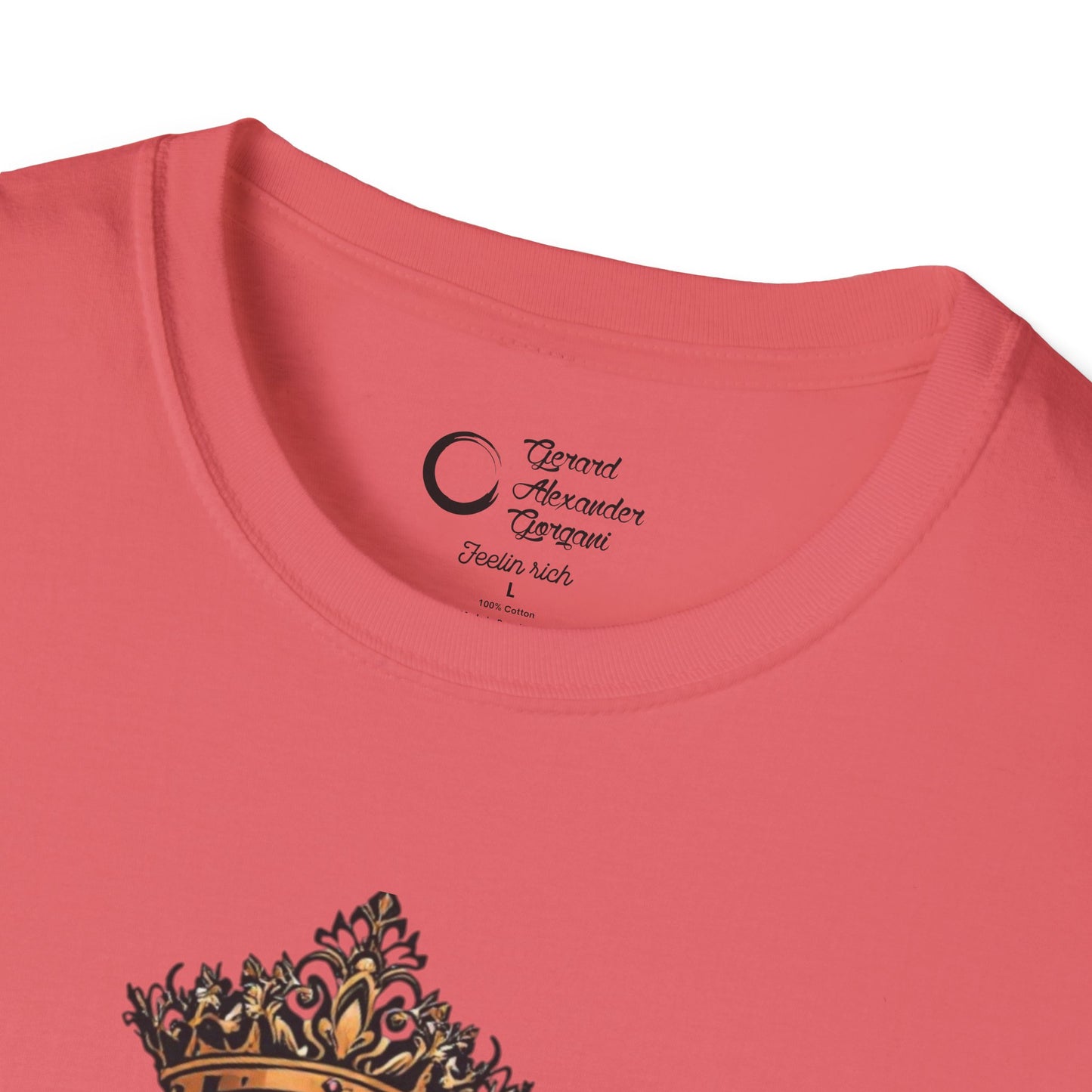Strength Life Love by G.A.Gorgani Unisex Softstyle T-Shirt - Empowering Couple Graphic Tee