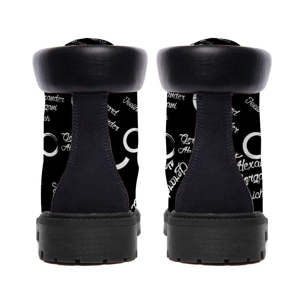 Gorgani logo Boots Round Toe Boots Fashion Boots