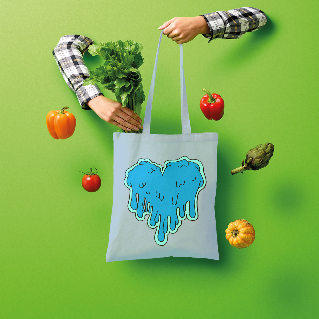benzo heart Shopper Tote Bag