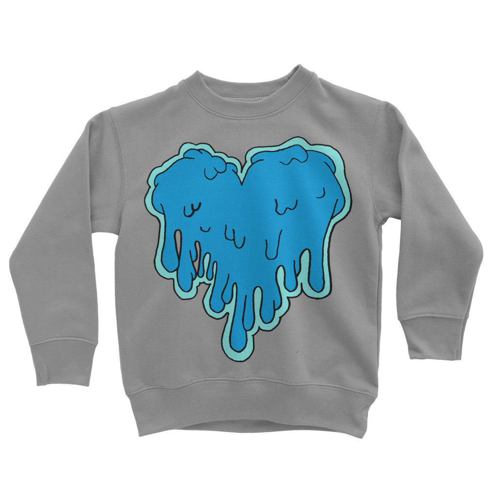 benzo heart Classic Kids Sweatshirt