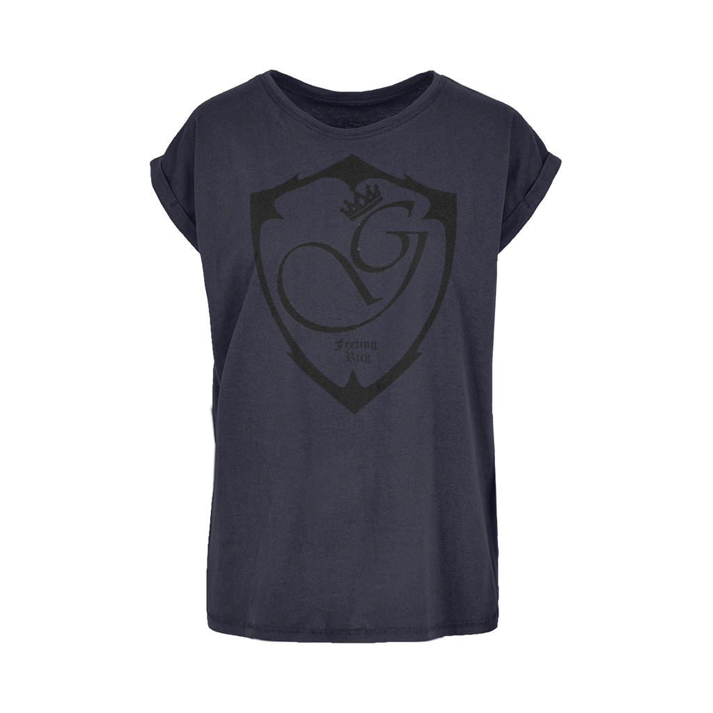 Feeling rich Women's Extended Shoulder T-Shirt XS-5XL
