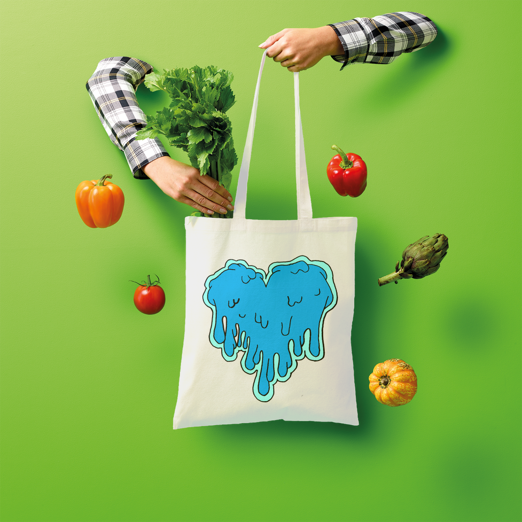 benzo heart Shopper Tote Bag