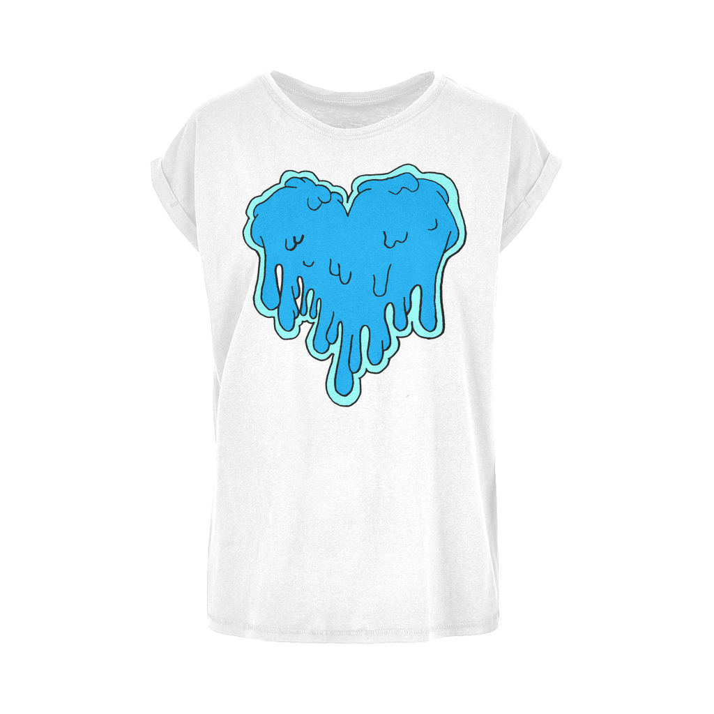 benzo heart Women's Extended Shoulder T-Shirt XS-5XL