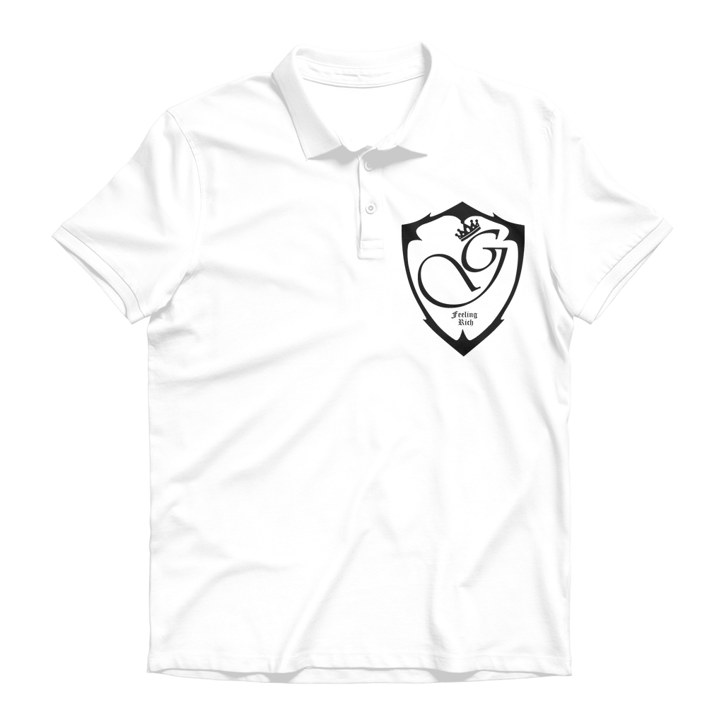Feeling rich Premium Adult Polo Shirt