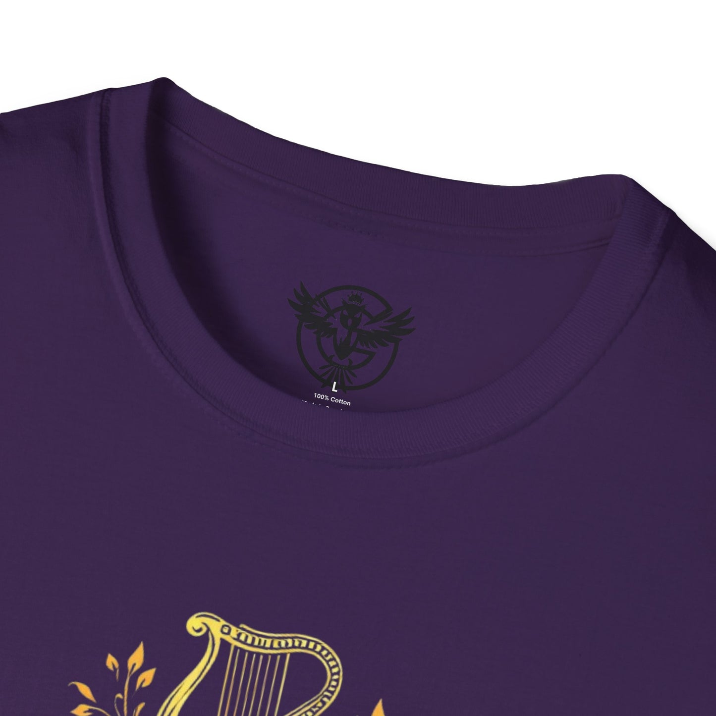 G.A. Gorgani Music Unisex Softstyle T-Shirt – Elegant Musical Design for Music Lovers