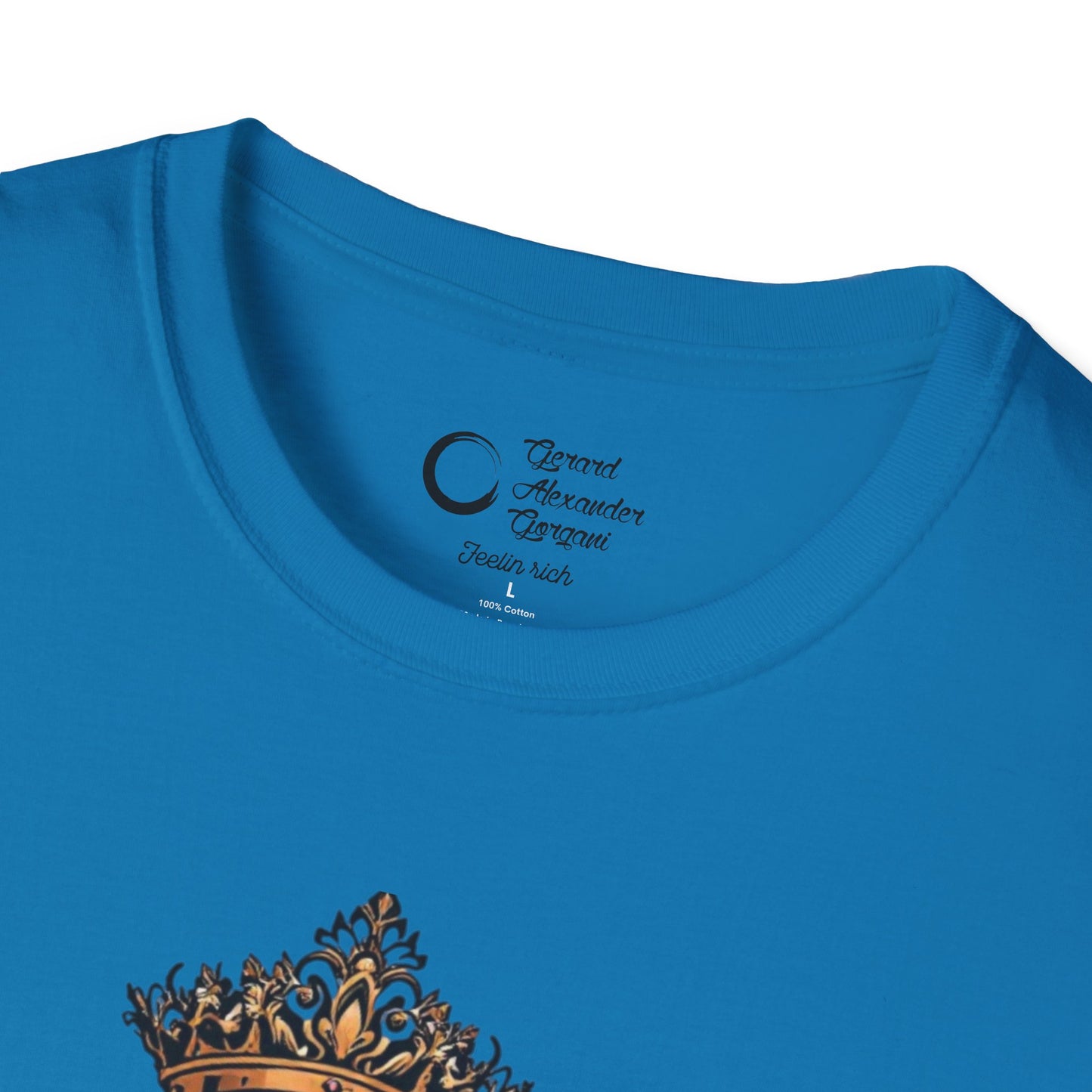 Strength Life Love by G.A.Gorgani Unisex Softstyle T-Shirt - Empowering Couple Graphic Tee