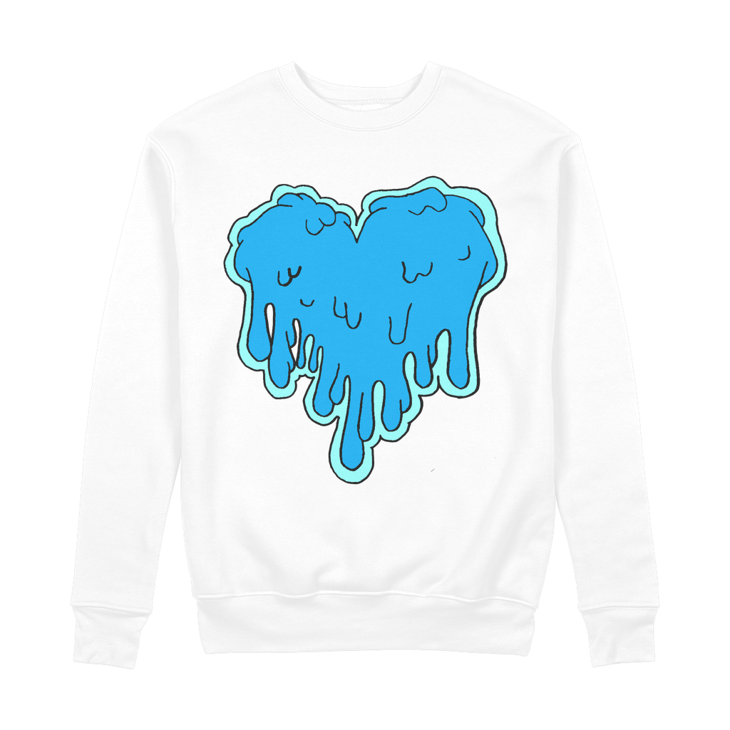 benzo heart 100% Organic Cotton Sweatshirt