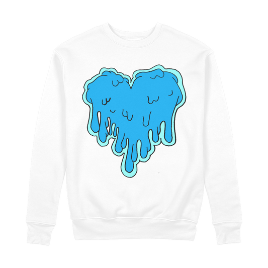 benzo heart 100% Organic Cotton Sweatshirt