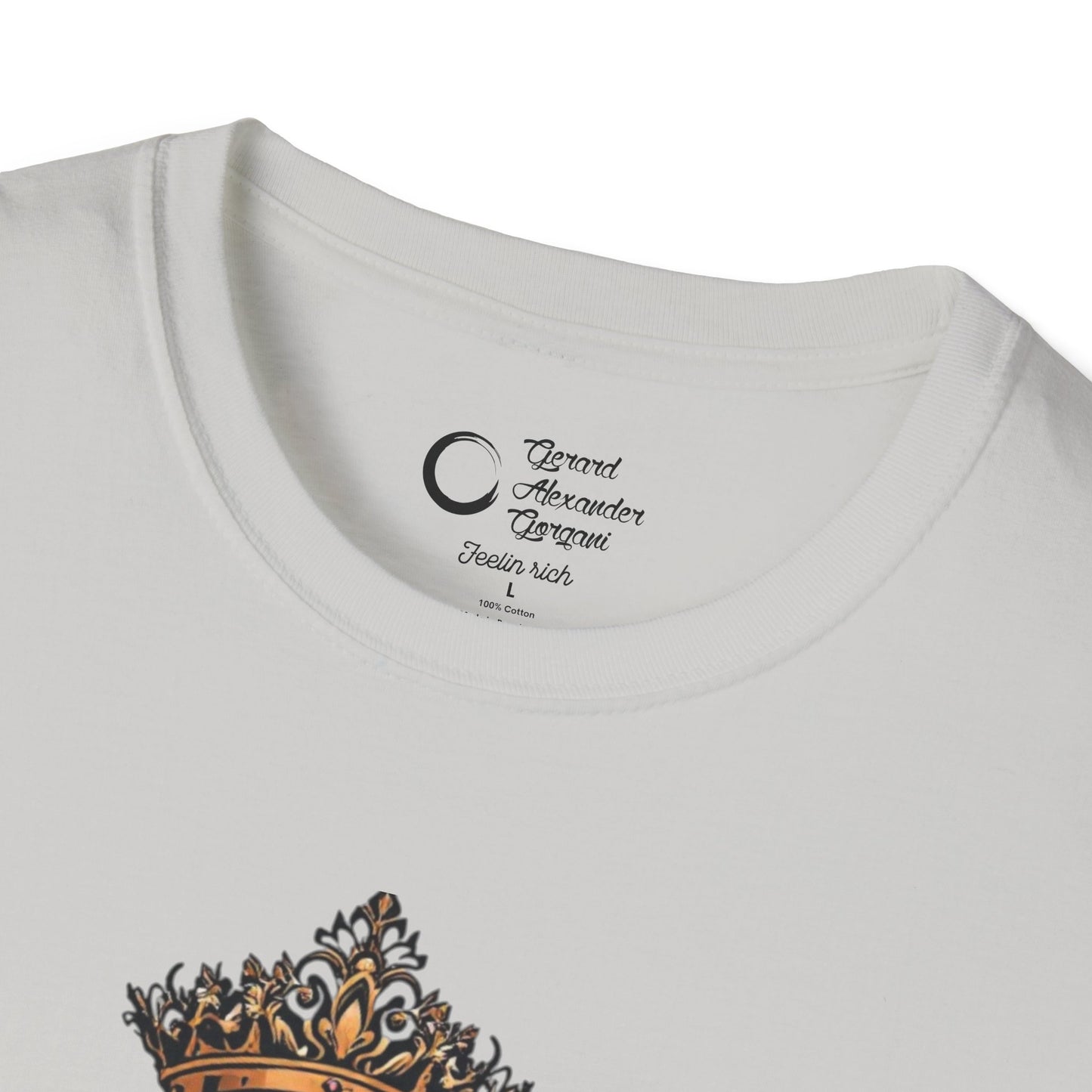 Strength Life Love by G.A.Gorgani Unisex Softstyle T-Shirt - Empowering Couple Graphic Tee