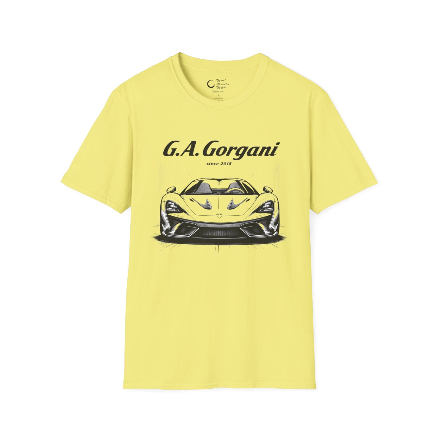 G.A. Gorgani Automotive Enthusiast T-Shirt | Softstyle Unisex Tee