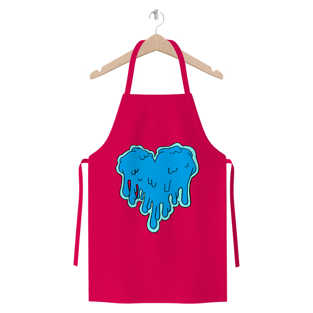 benzo heart Premium Jersey Apron
