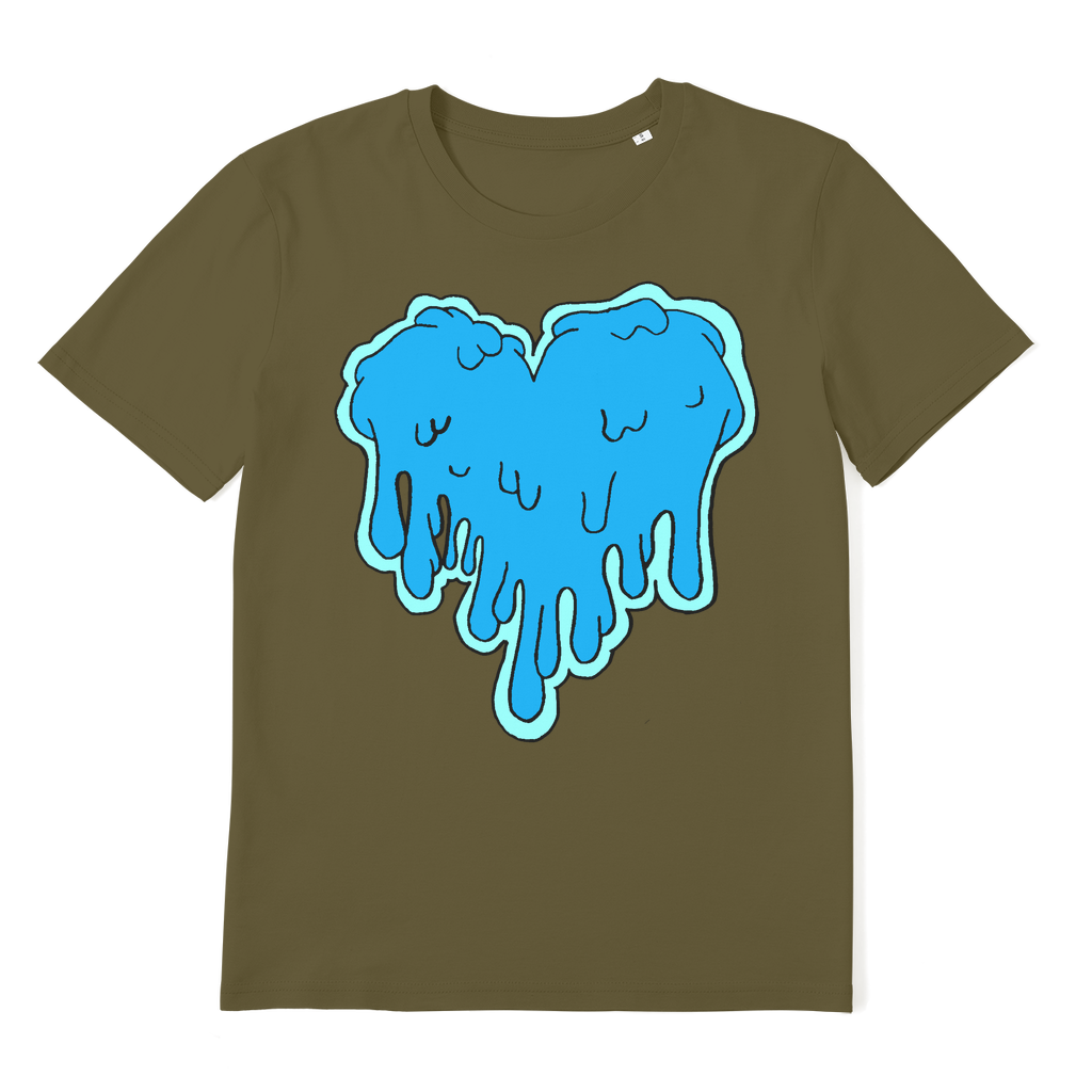 benzo heart Premium Organic Adult T-Shirt