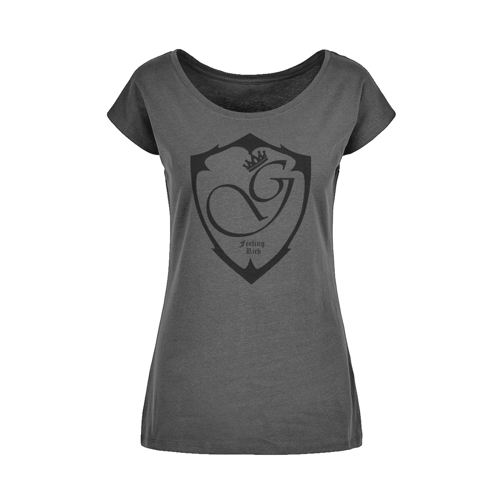 Feeling rich Wide Neck Womens T-Shirt XS-5XL