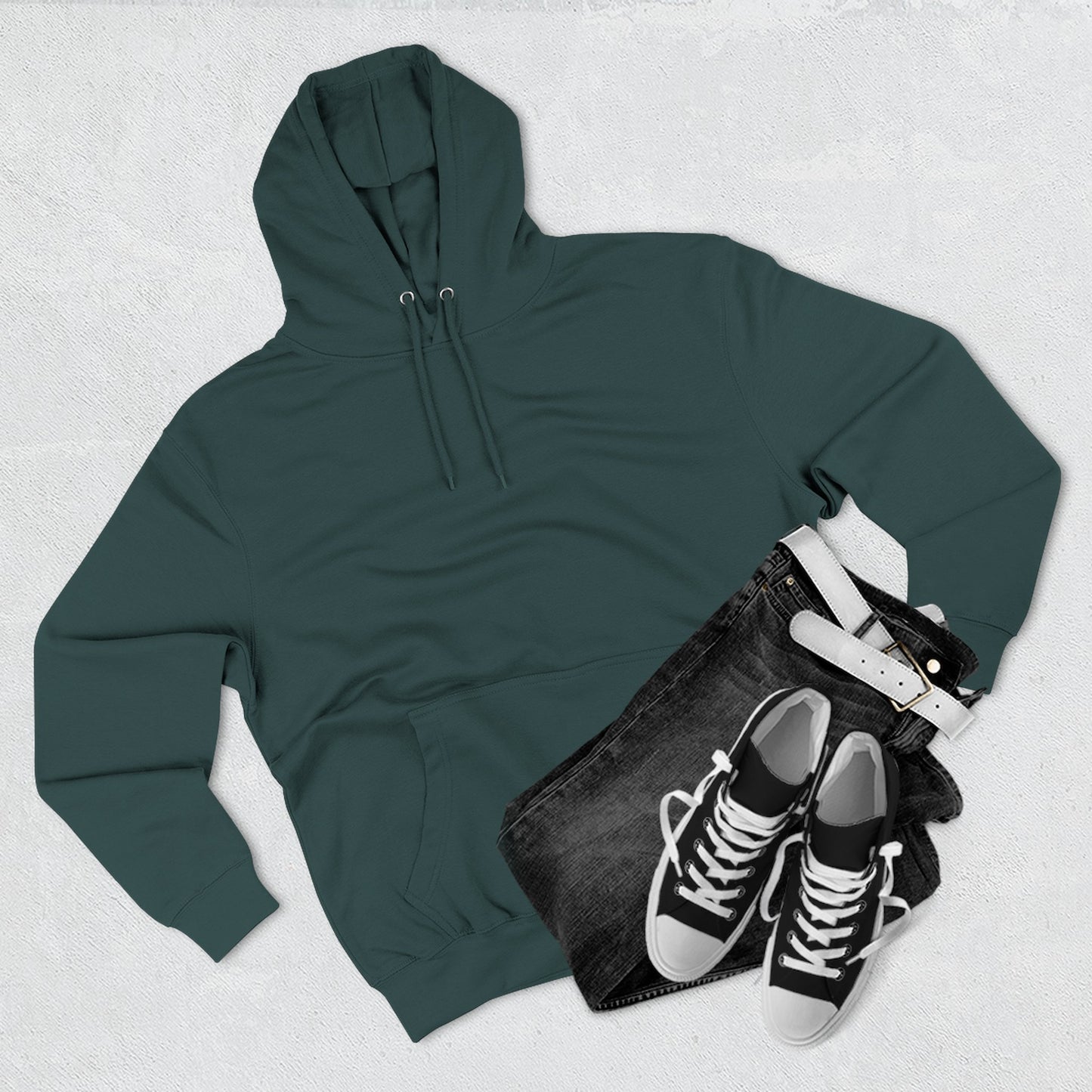 Gorgani Fitness Three-Panel Fleece Hoodie