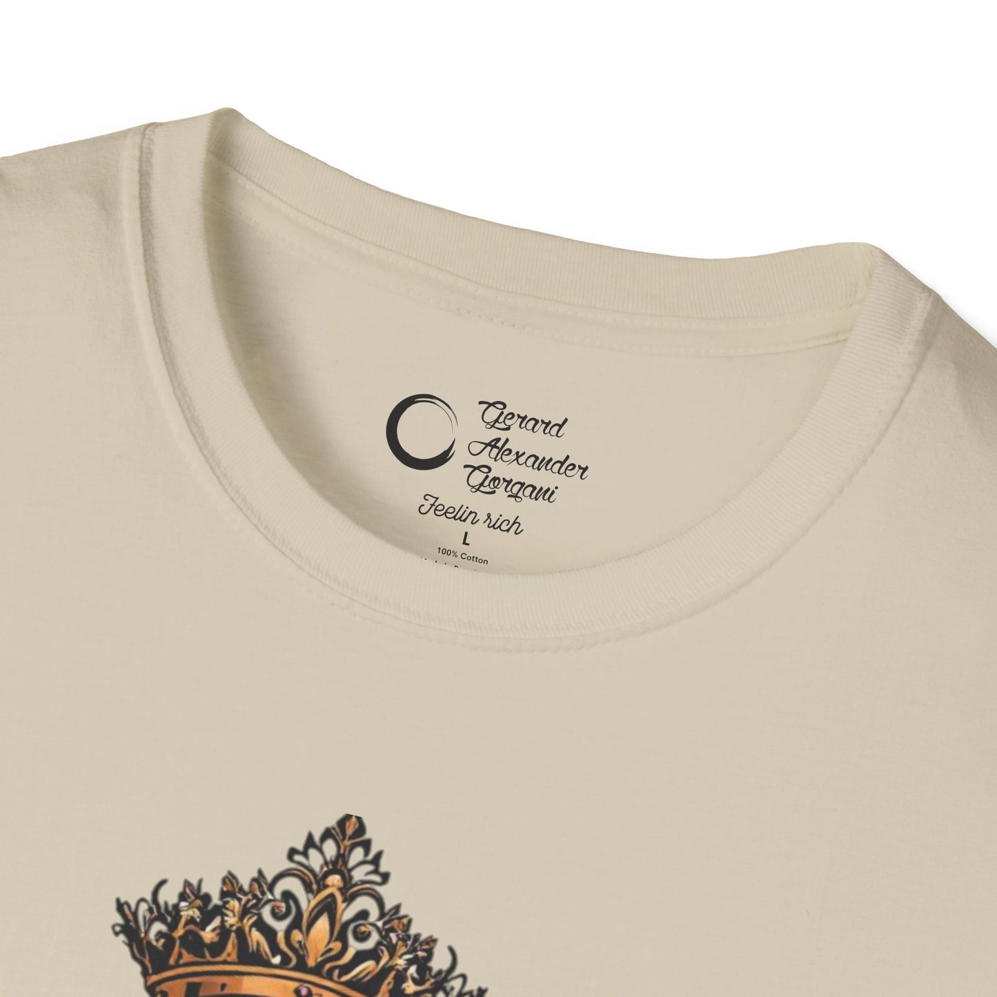 Strength Life Love by G.A.Gorgani Unisex Softstyle T-Shirt - Empowering Couple Graphic Tee