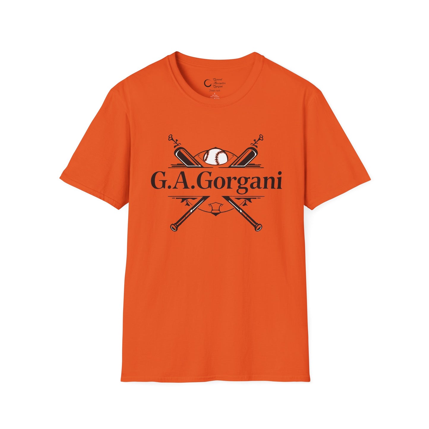 Baseball Graphic Unisex Softstyle T-Shirt - G.A. Gorgani