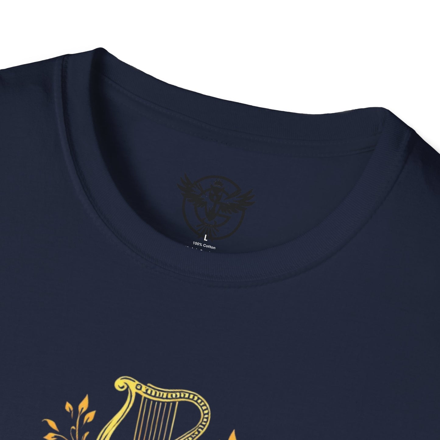 G.A. Gorgani Music Unisex Softstyle T-Shirt – Elegant Musical Design for Music Lovers