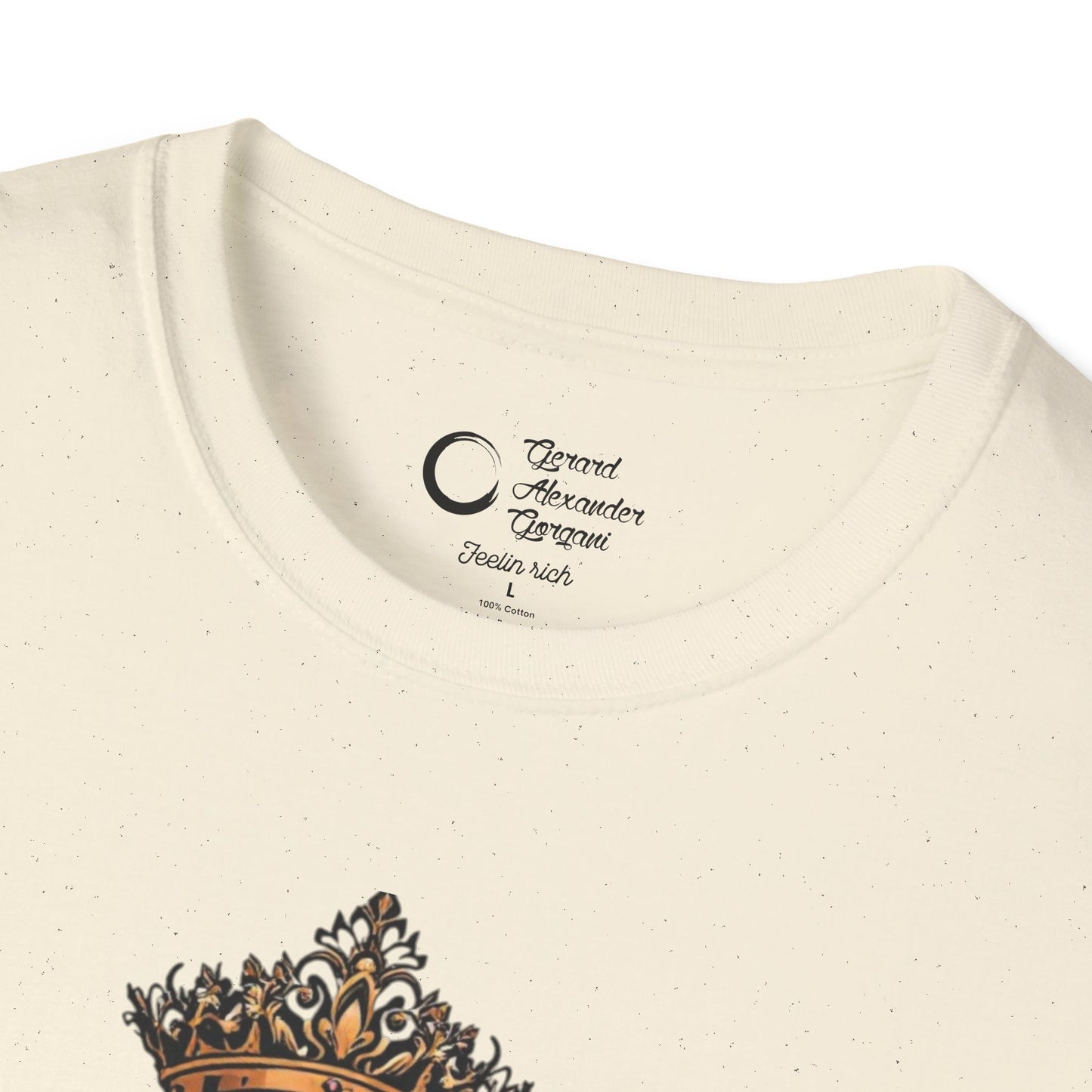 Strength Life Love by G.A.Gorgani Unisex Softstyle T-Shirt - Empowering Couple Graphic Tee