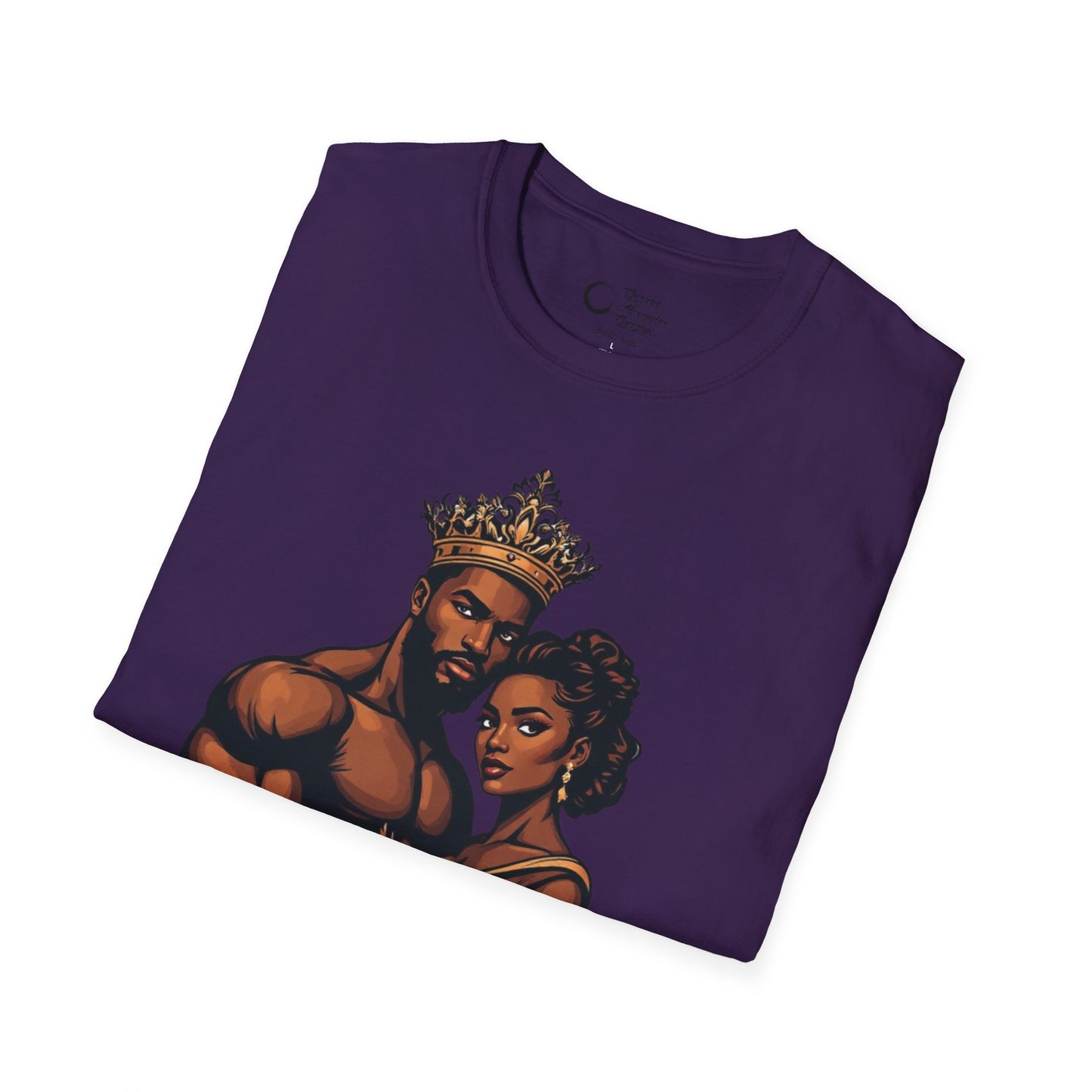 Strength Life Love by G.A.Gorgani Unisex Softstyle T-Shirt - Empowering Couple Graphic Tee