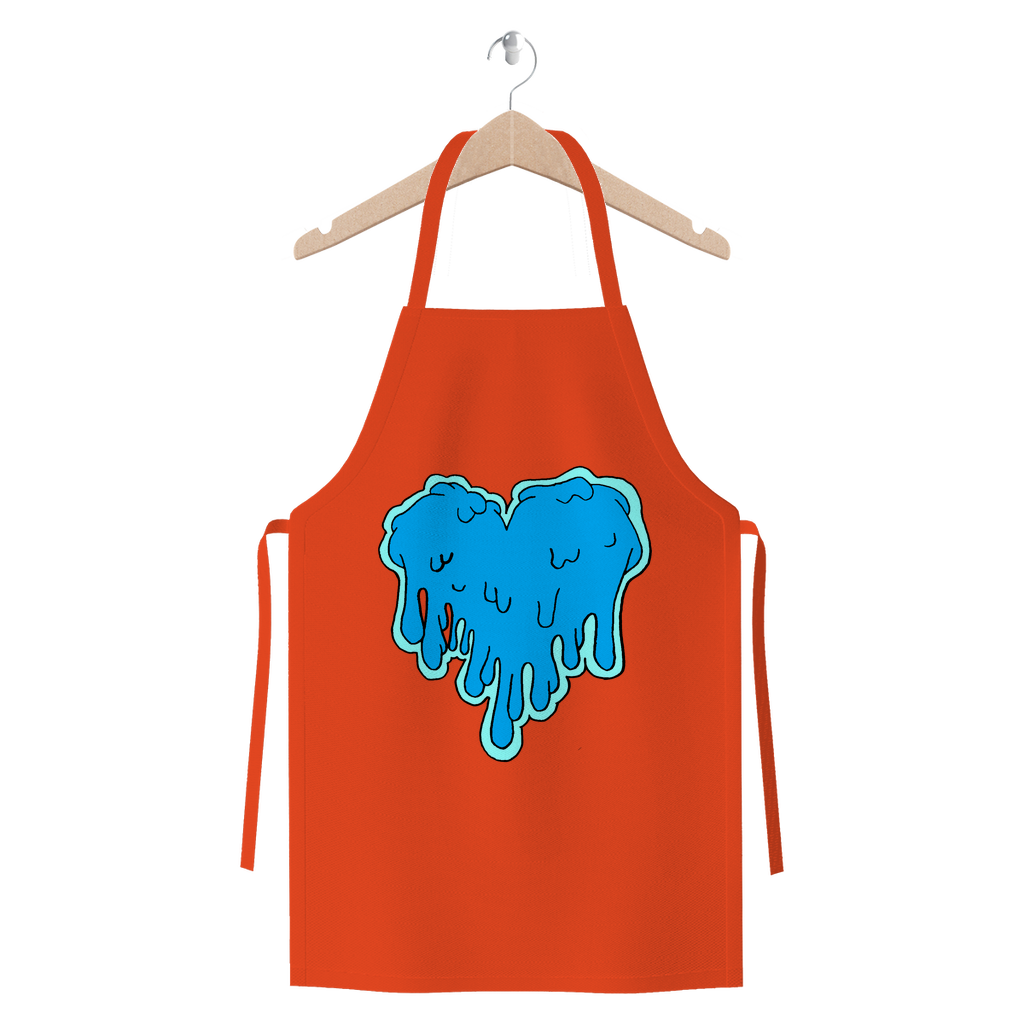 benzo heart Premium Jersey Apron