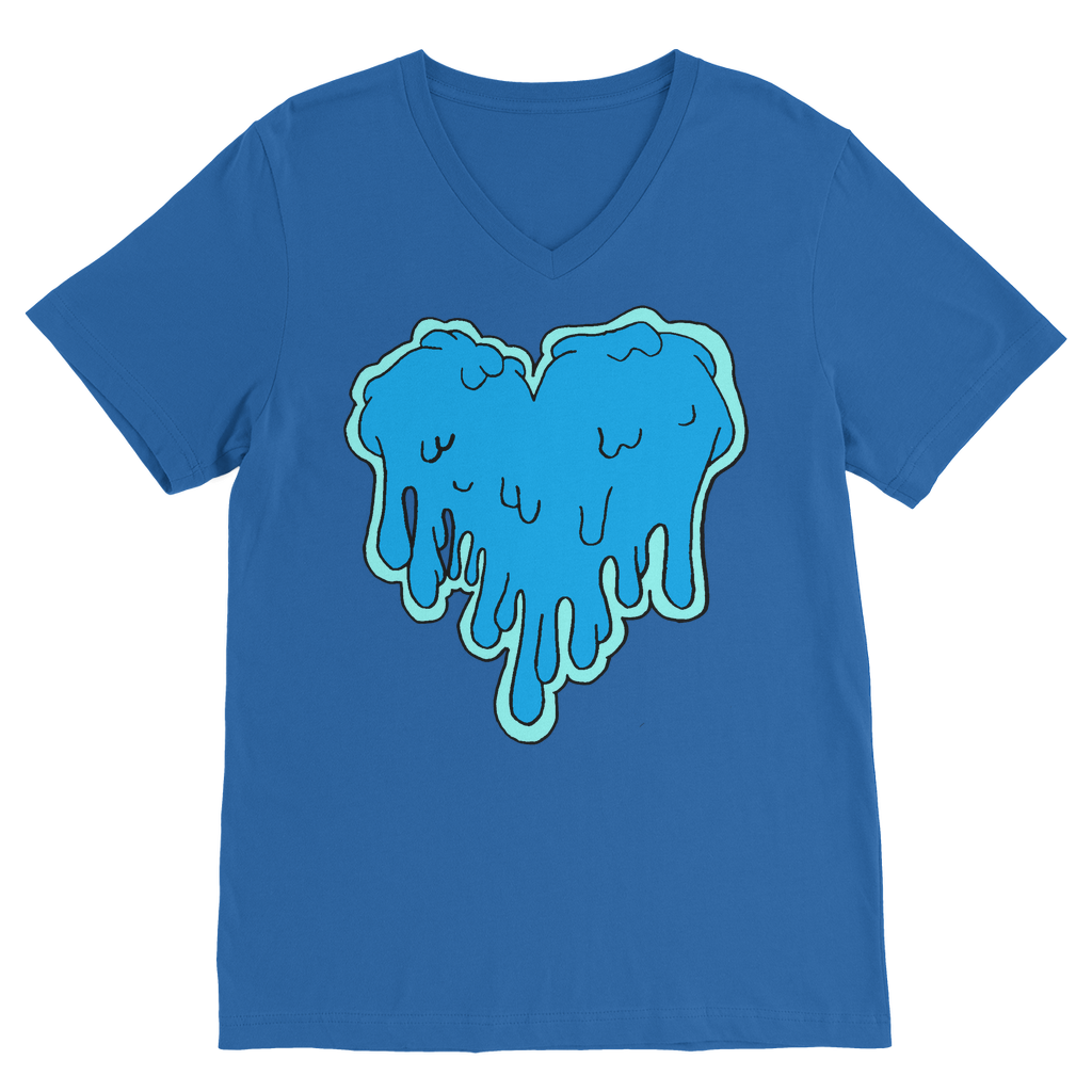 benzo heart Premium V-Neck T-Shirt