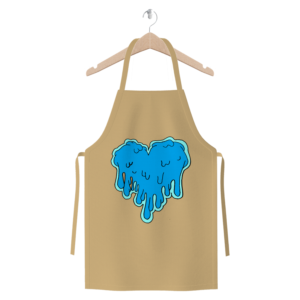 benzo heart Premium Jersey Apron