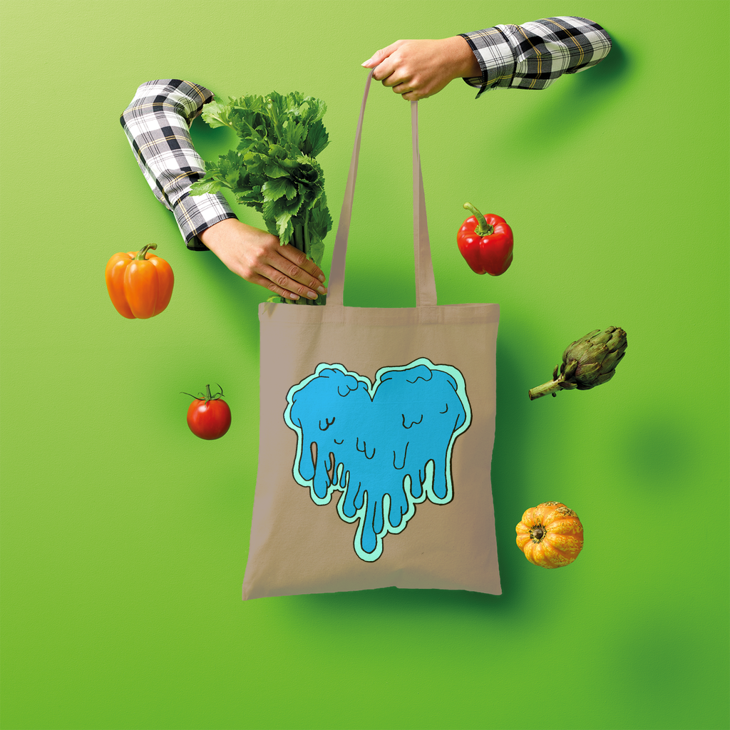 benzo heart Shopper Tote Bag